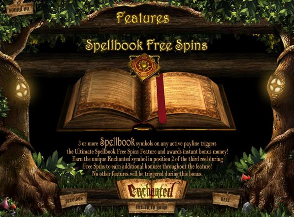 Spellbook Free Spins 