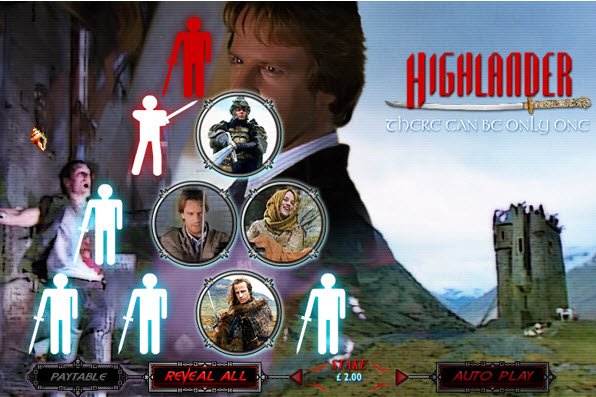 Highlander Scratch Card
