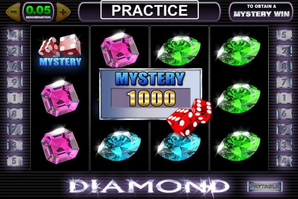 Diamond mystery prize