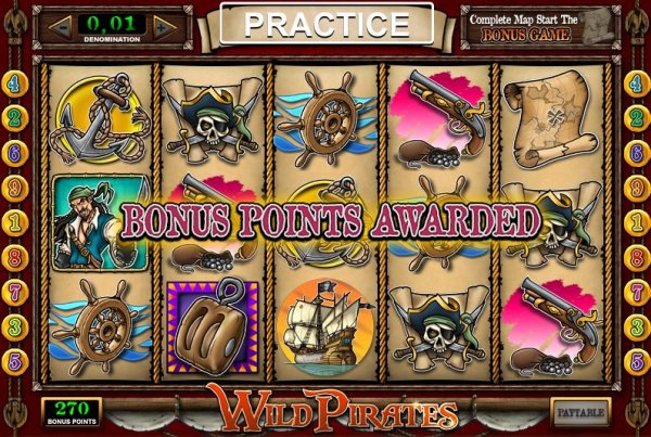 Wild Pirates bonus points