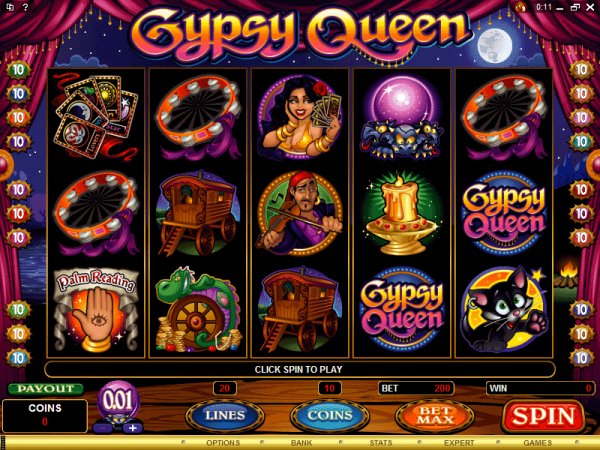 Gypsy Queen Slots by MGS