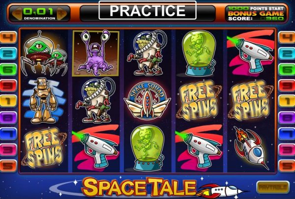 Space Tale freespins