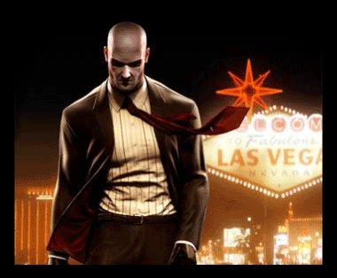 Photo from the intro to Hitman Video Slots