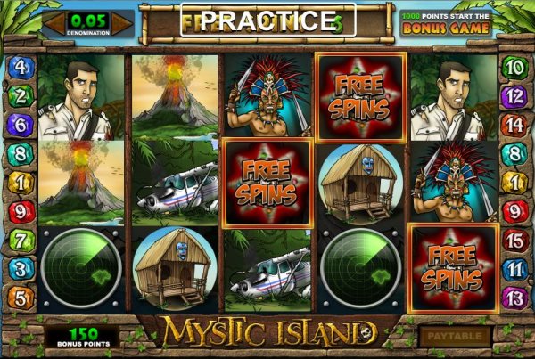 Mystic Island free spins
