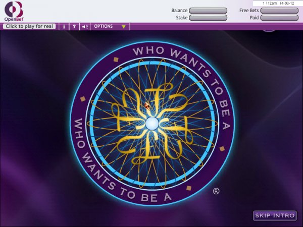 Play Who Want To Be A Millionaire Free Online