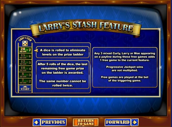 Larry's Stash Details