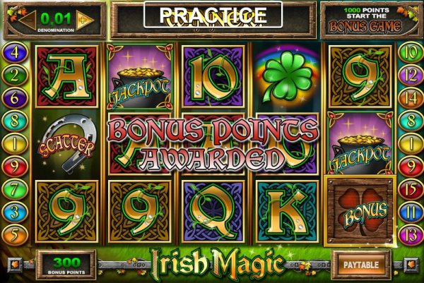 Irish Magic bonus points