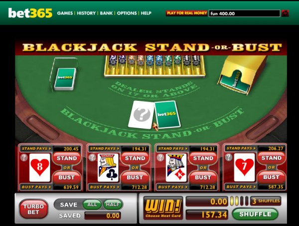 Blackjack Stand Or Bust