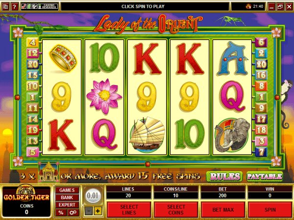 Lady of the Orient Slots