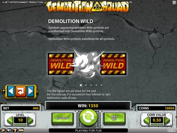 Demolition Wild Feature