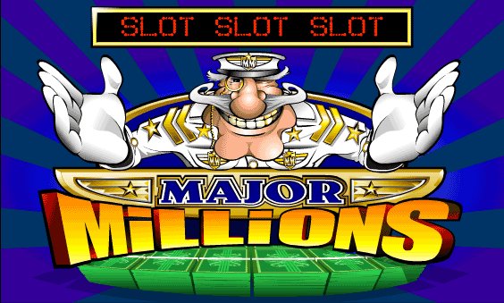 Slot reels from Major Millions slots