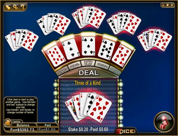 Double Double Bonus Poker Multi-Hand