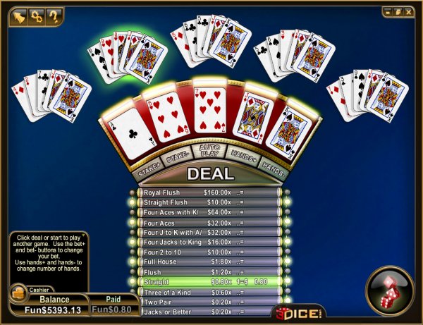 Double Jackpot Poker Multi-Hand