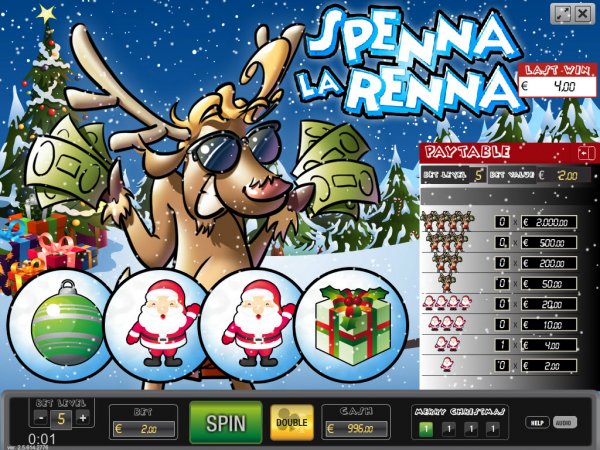 Spenna La Renna with Santa