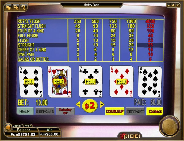 Mystery Bonus Poker