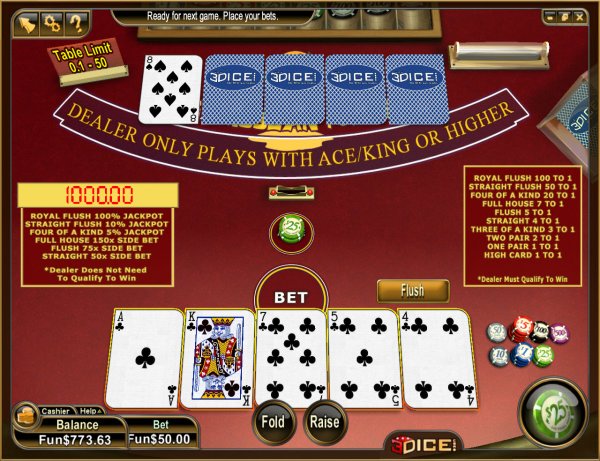 free stud poker online no download