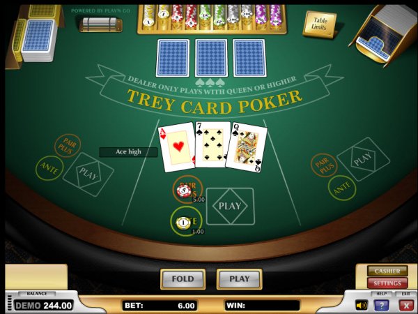 Trey Card Poker