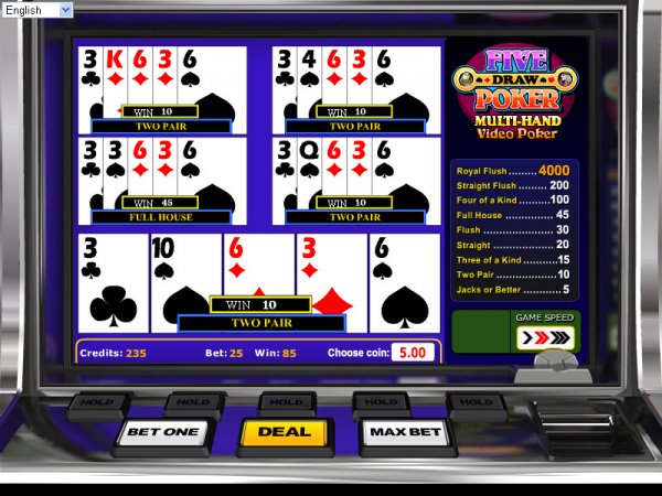 free software download draw poker