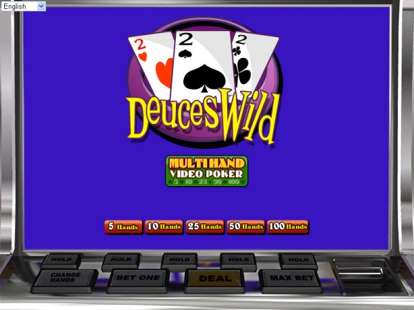 deuces wild highest pay table video poker