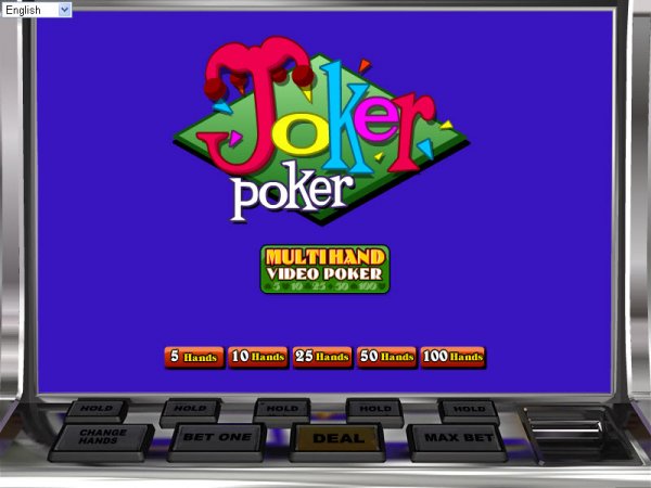 Joker Poker 5 Hands