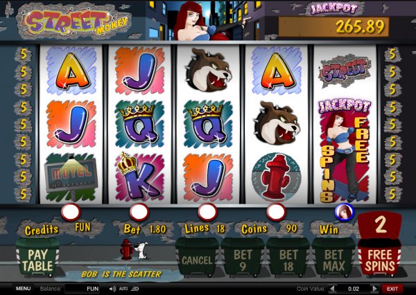 Street Money Jackpot Slots
