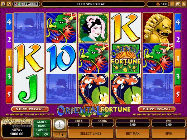 Preview of the video slots game Oriental Fortune