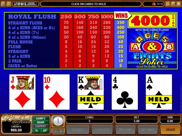 Preview of Aces and Eights from Microgaming