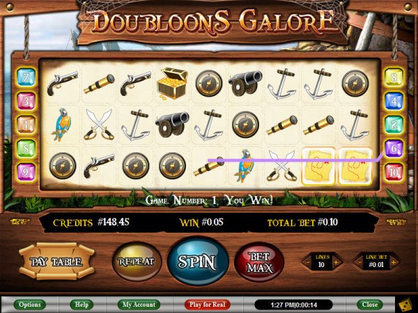 Doubloons Galore