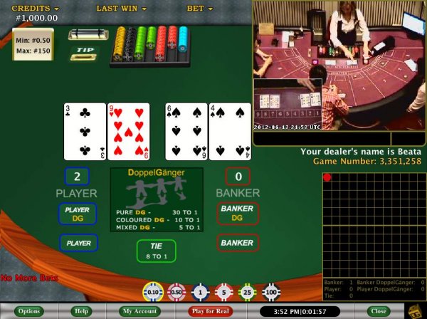 Live Distance Baccarat (Punto Banco)
