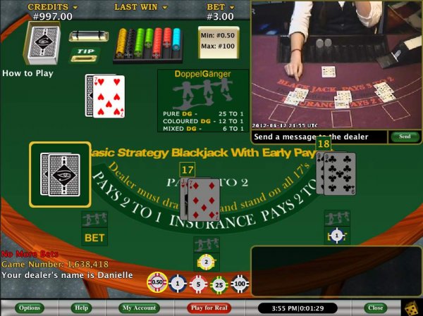 Blackjack with Early Payout