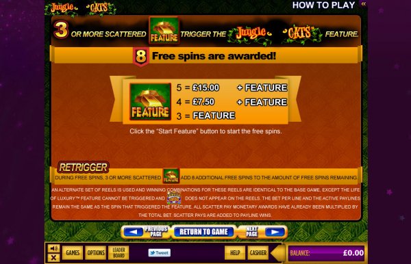 cool cats free spins
