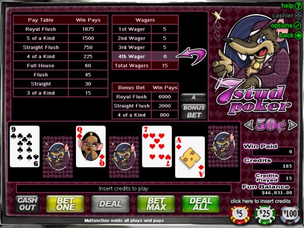 Preview from Seven Stud Poker