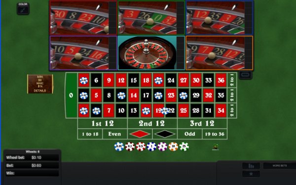 multi wheel roulette free