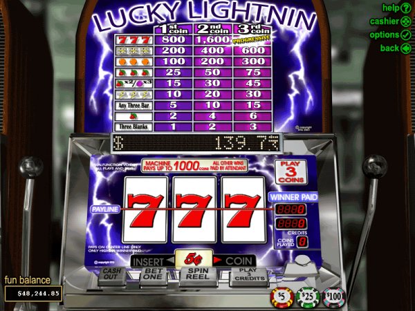 Preview of Lucky Lightnin' Slots