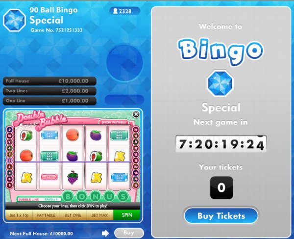 Festival Fever Bingo with Mini Game