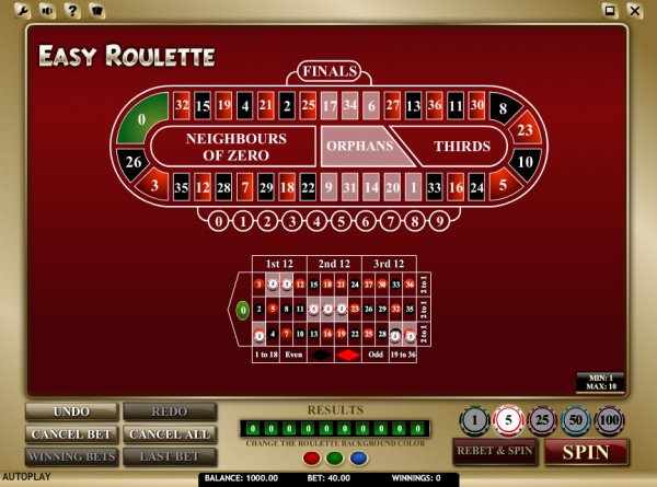 simple roulette gambling online