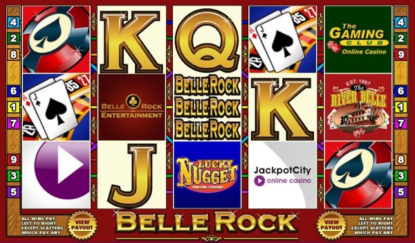Screenshot of Belle Rock slots
