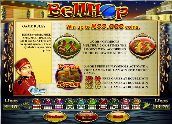 Multipliers and Free Spins