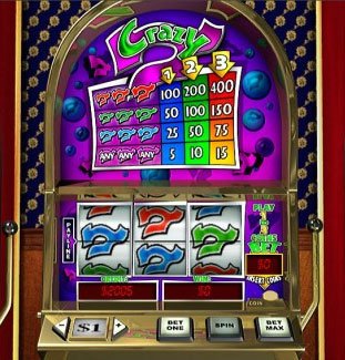 Crazy 7's Slots - image of reel slot game by PT