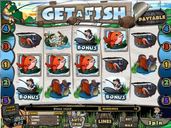 plainridge casino slot fishing games