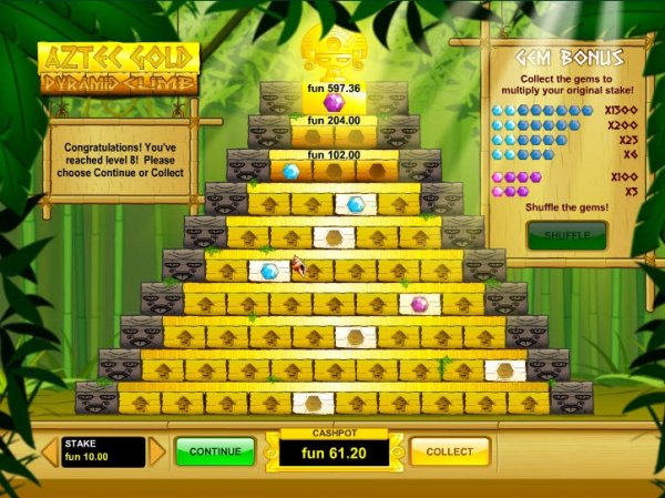 Aztec Gold Pyramid Climb
