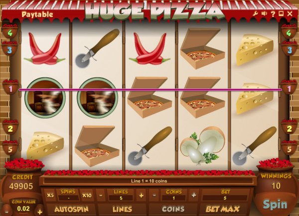 Huge Pizza Slots