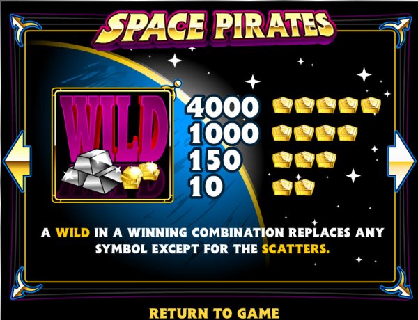Space Pirates Slots Wild