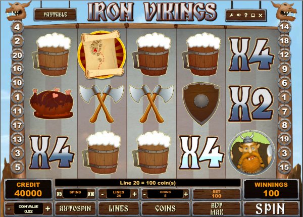Iron Vikings Slots Game Play