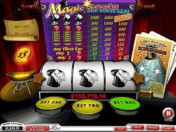 Screenshot from this unique slot machine