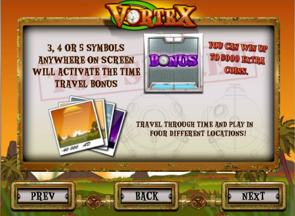 Vortex Slots Bonus 1