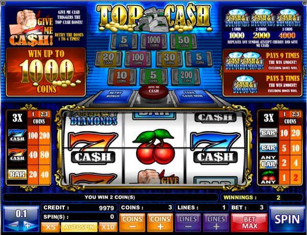 cash spin slot review