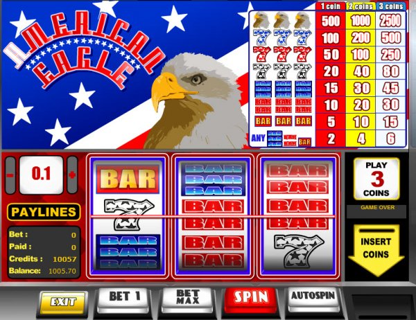 free american original slot machine online