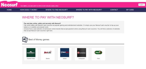 pay with neosurf